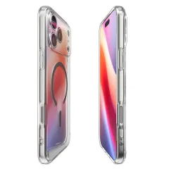 Apple iPhone 17 Pro Max suojakuori läpinäkyvä SPIGEN ULTRA HYBRID MAG MAGSAFE
