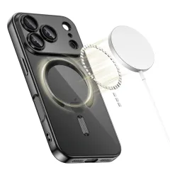 Apple iPhone 17 Pro Max suojakuori musta TECH-PROTECT MAGFLEX MAGSAFE