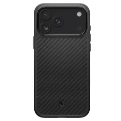 Apple iPhone 17 Pro Max suojakuori musta SPIGEN ENZO ARAMID ”T” MAG MAGSAFE