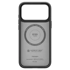 Apple iPhone 17 Pro Max suojakuori musta SPIGEN ENZO ARAMID ”T” MAG MAGSAFE