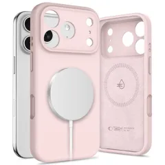 iPhone iPhone 17 Pro Max vāciņš TECH-PROTECT SILICONE MAGSAFE Apple iPhone 17 Pro Max