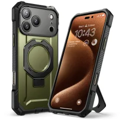 Apple iPhone 17 Pro Max dėklas žalia SUPCASE UB GRIP MAG MAGSAFE