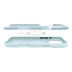 Apple iPhone 17 Pro Max suojakuori sininen SPIGEN SILICONE FIT MAG MAGSAFE