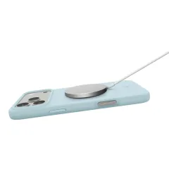 Apple iPhone 17 Pro Max suojakuori sininen SPIGEN SILICONE FIT MAG MAGSAFE