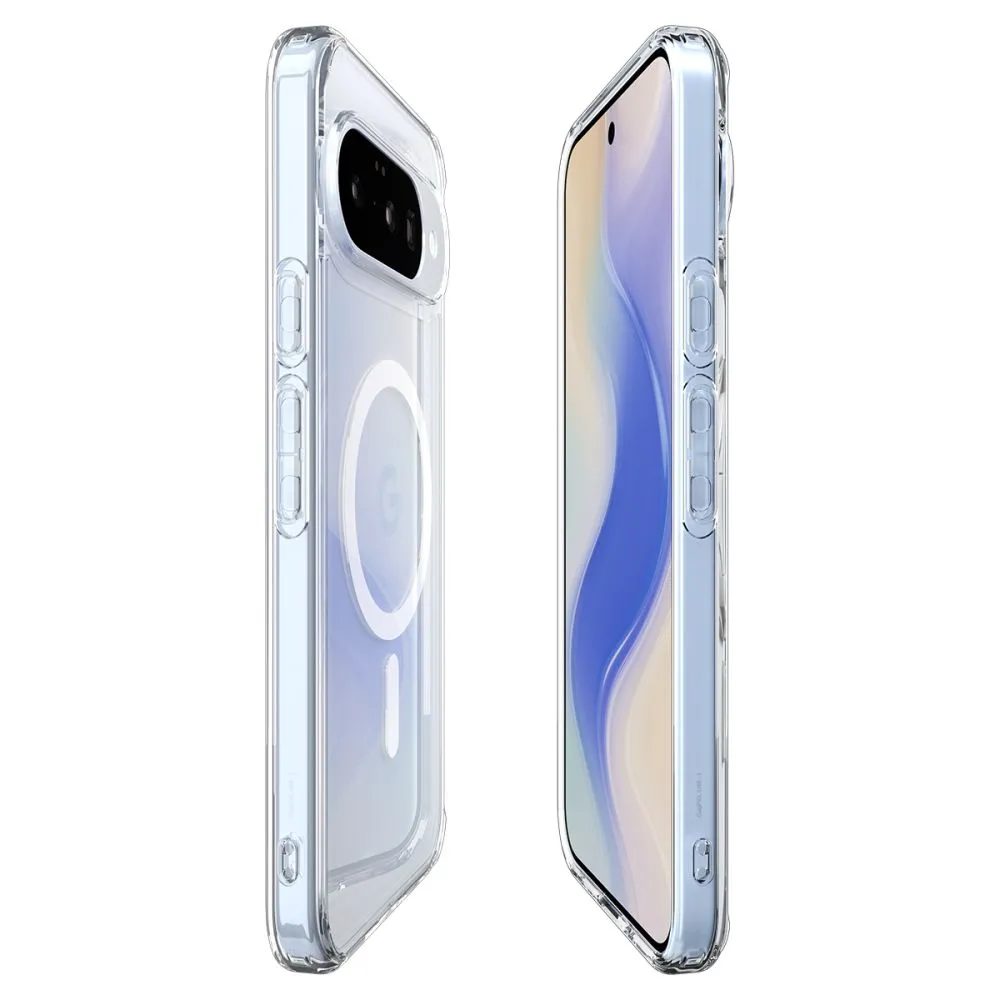 Google Pixel 10 suojakuori läpinäkyvä SPIGEN ULTRA HYBRID MAG MAGSAFE