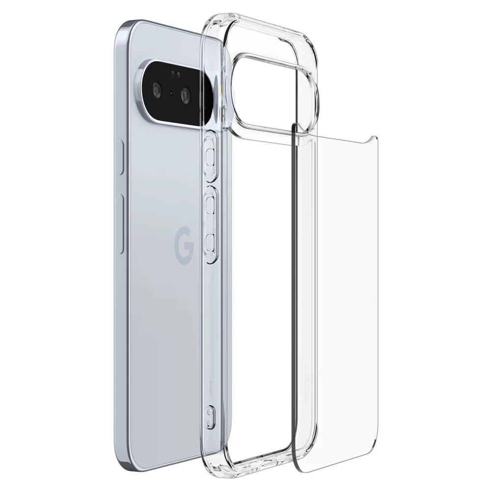 Google Pixel 10 dėklas skaidrus SPIGEN ULTRA HYBRID