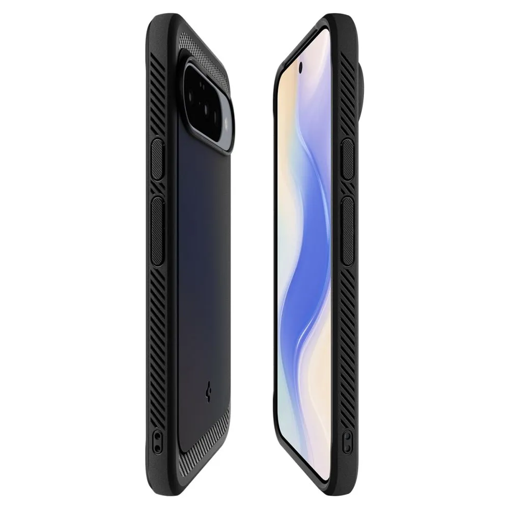 Google Pixel 10 suojakuori musta SPIGEN RUGGED ARMOR MAG MAGSAFE