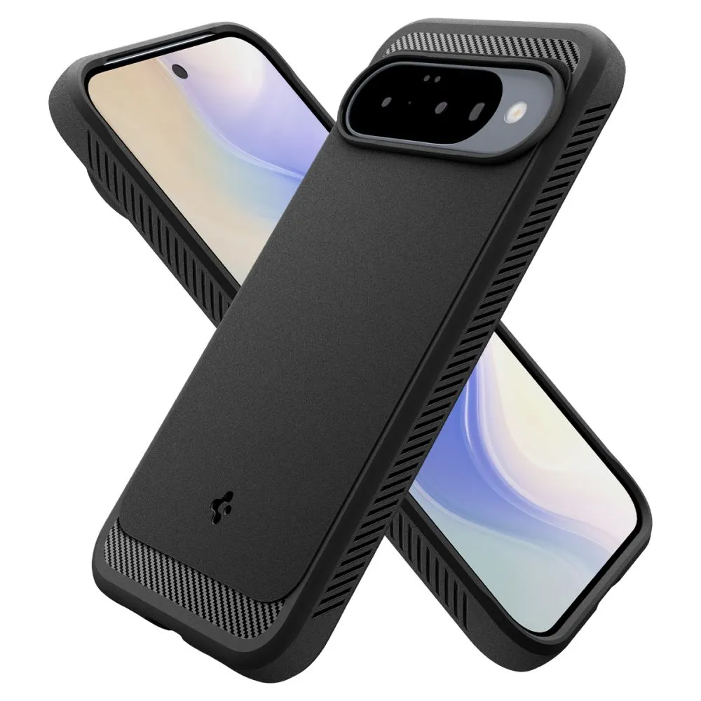 Google Pixel 10 suojakuori musta SPIGEN RUGGED ARMOR MAG MAGSAFE