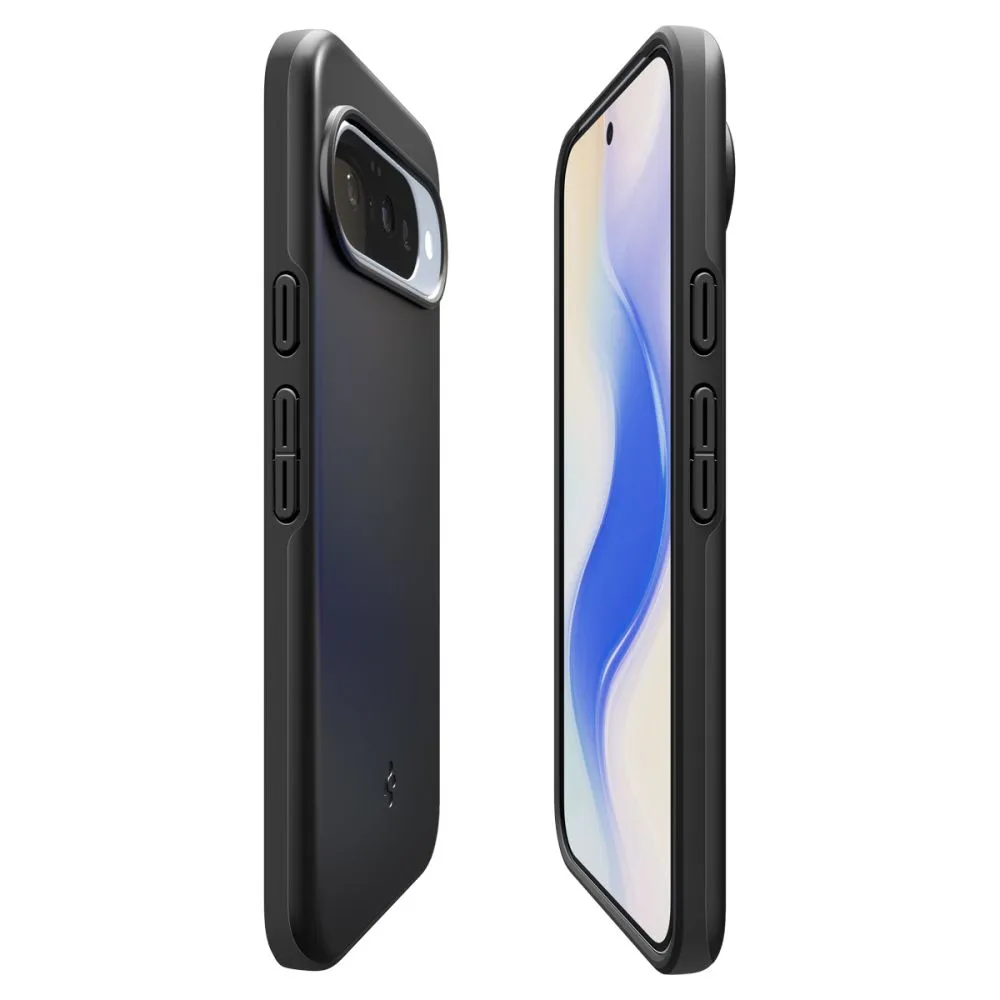 Google Pixel 10 suojakuori musta SPIGEN THIN FIT MAG MAGSAFE