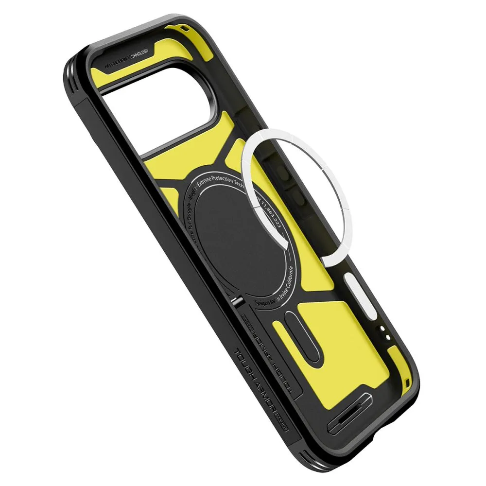 Google Pixel 10 suojakuori musta SPIGEN TOUGH ARMOR MAG MAGSAFE
