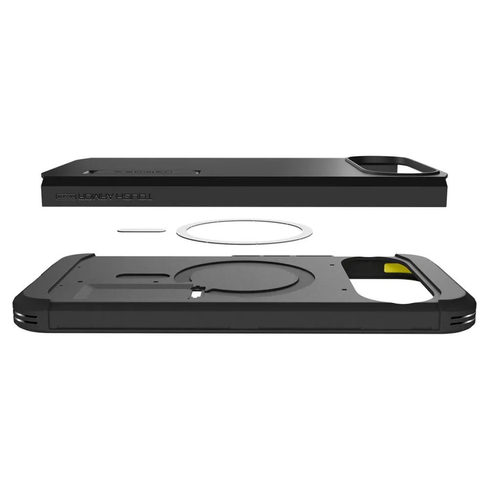 Google Pixel 10 suojakuori musta SPIGEN TOUGH ARMOR MAG MAGSAFE