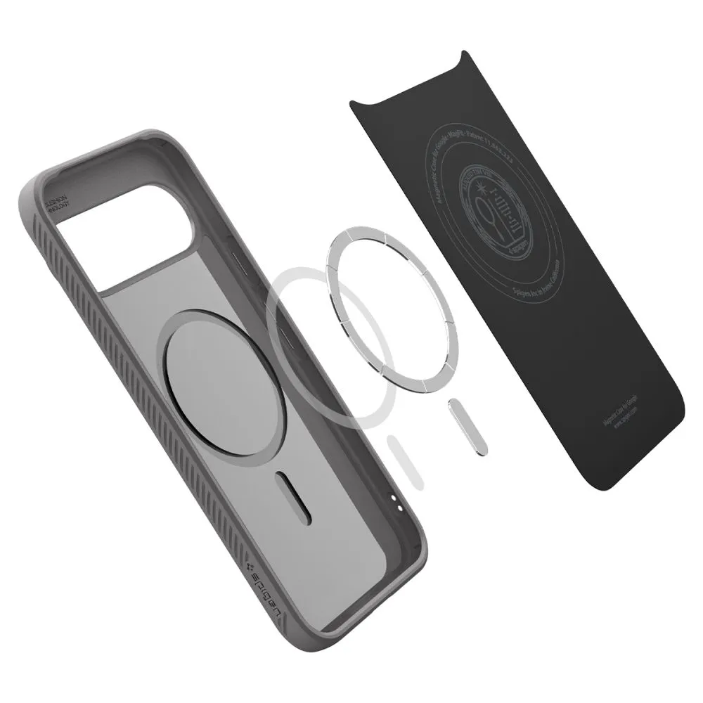 Google Pixel 10 suojakuori harmaa SPIGEN LIQUID AIR MAG MAGSAFE