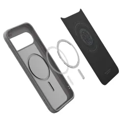 Google Pixel 10 suojakuori harmaa SPIGEN LIQUID AIR MAG MAGSAFE