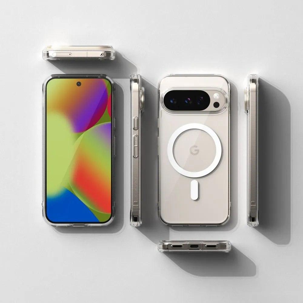 Google Pixel 10 Pro vāciņš caurspīdīgs RINGKE FUSION MAGNETIC MAGSAFE