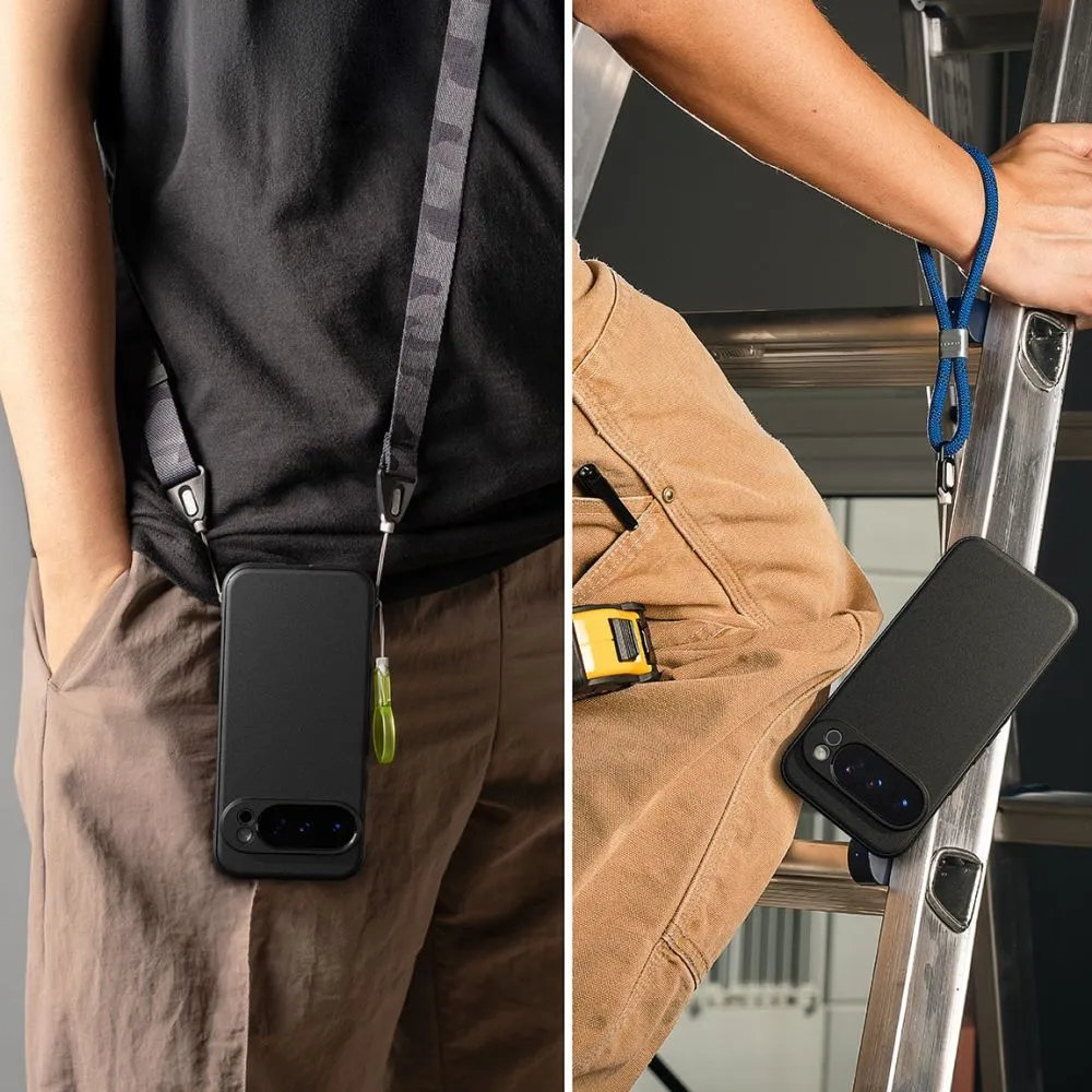 Google Pixel 10 Pro vāciņš melns RINGKE ONYX MAGNETIC MAGSAFE
