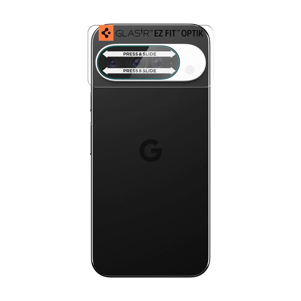 Google Pixel 10 Pro skärmskydd  SPIGEN OPTIK GLAS.TR CAMERA PROTECTOR 2-PACK