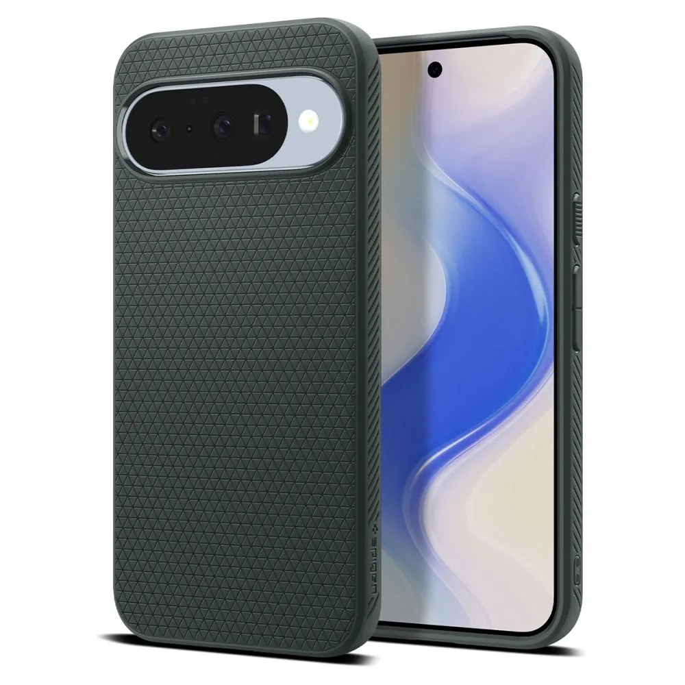 Google Pixel 10 Pro skal grön SPIGEN LIQUID AIR MAG MAGSAFE