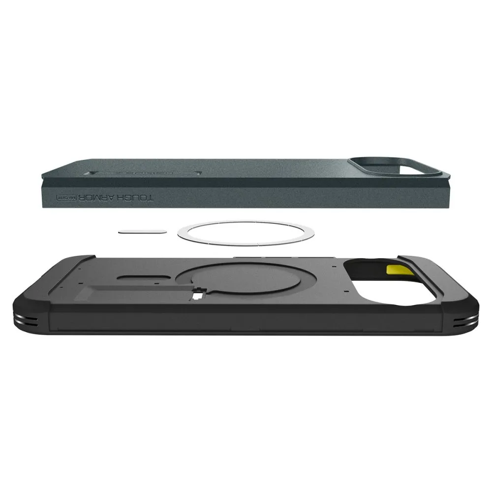 Google Pixel 10 Pro case green SPIGEN TOUGH ARMOR MAG MAGSAFE