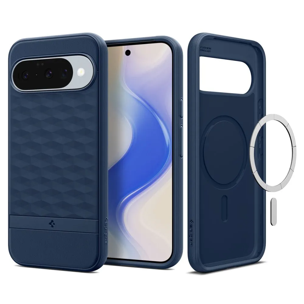 Google Pixel 10 Pro case blue SPIGEN PARALLAX MAG MAGSAFE