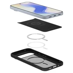 Google Pixel 10 Pro skal svart SPIGEN LIQUID AIR MAG MAGSAFE