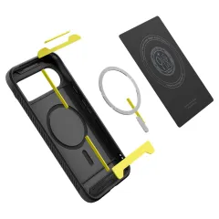 Google Pixel 10 Pro skal svart SPIGEN RUGGED ARMOR MAG MAGSAFE