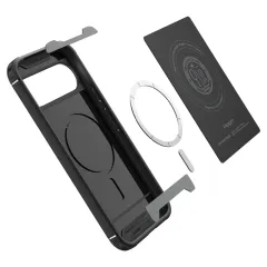 Google Pixel 10 Pro vāciņš melns SPIGEN CORE ARMOR MAG MAGSAFE