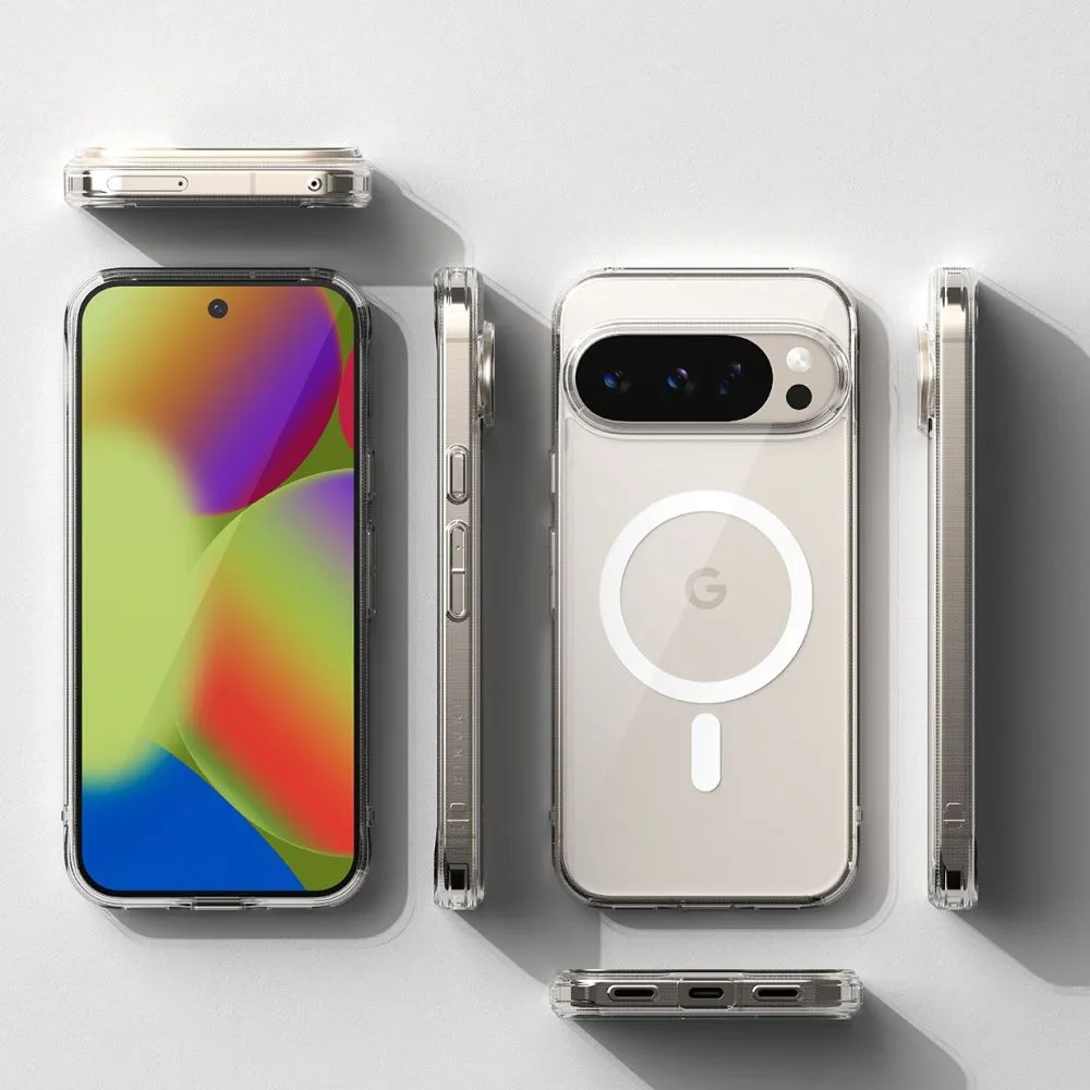 Google Pixel 10 Pro XL vāciņš caurspīdīgs RINGKE FUSION MAGNETIC MAGSAFE
