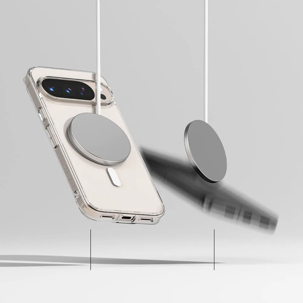 Google Pixel 10 Pro XL vāciņš caurspīdīgs RINGKE FUSION MAGNETIC MAGSAFE