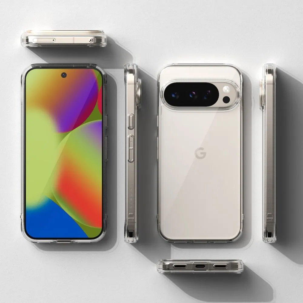 Google Pixel 10 Pro XL vāciņš caurspīdīgs RINGKE FUSION