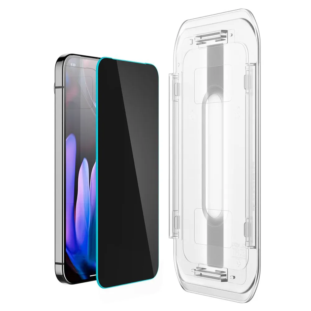 Google Pixel 10 Pro XL Aizsargstikls  SPIGEN GLAS.TR ”EZ FIT” PRIVACY 2-PACK
