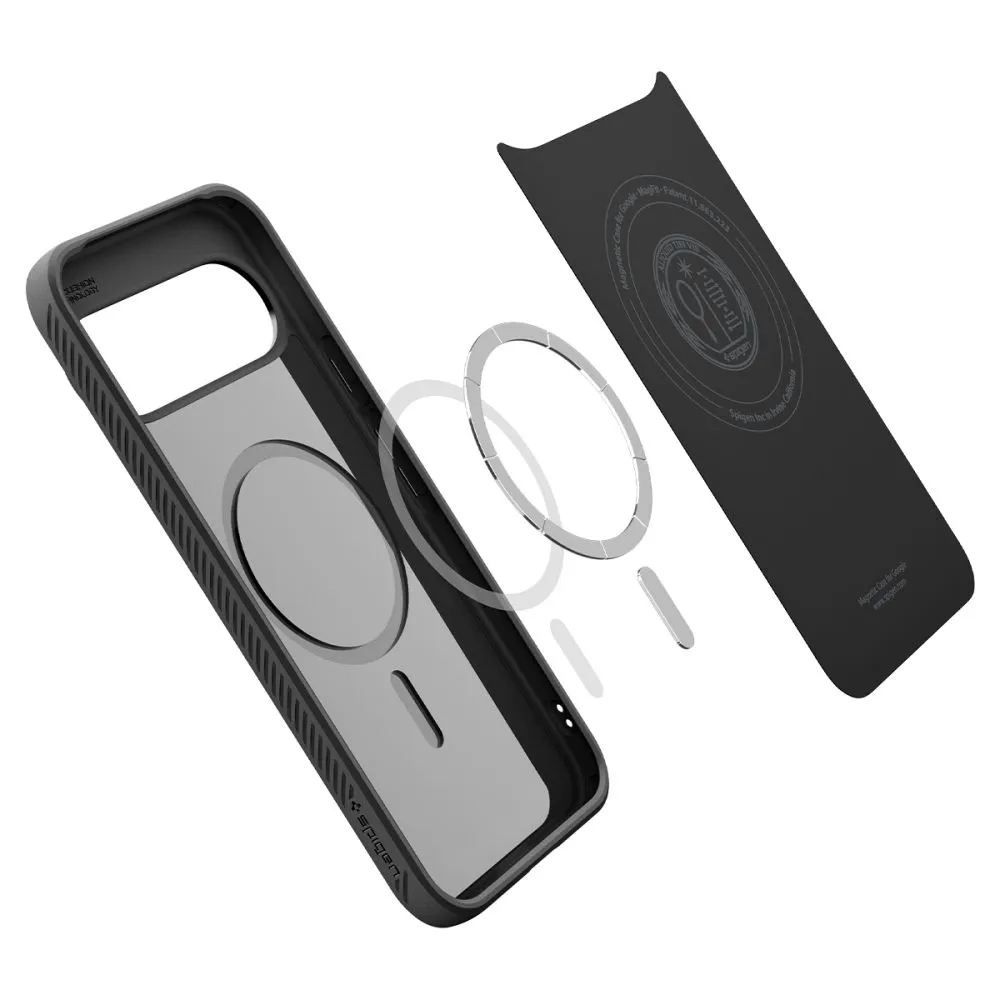 Google Pixel 10 Pro XL vāciņš melns SPIGEN LIQUID AIR MAG MAGSAFE