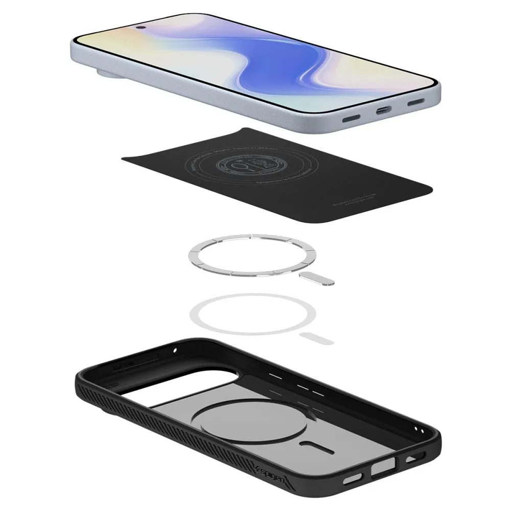 Google Pixel 10 Pro XL vāciņš melns SPIGEN LIQUID AIR MAG MAGSAFE