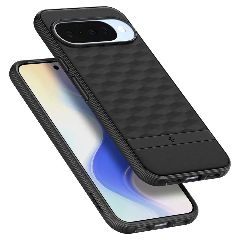 Google Pixel 10 Pro XL vāciņš melns SPIGEN PARALLAX MAG MAGSAFE