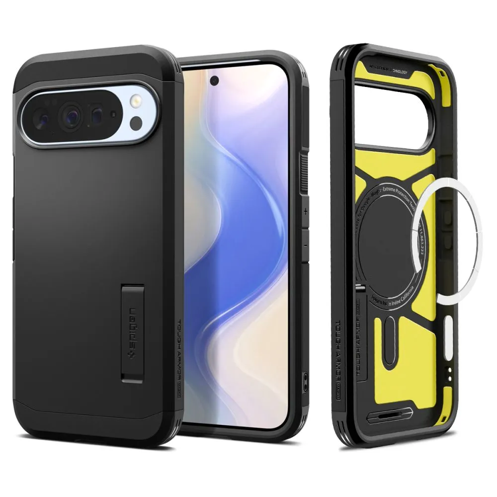 Google Pixel 10 Pro XL skal svart SPIGEN TOUGH ARMOR MAG MAGSAFE
