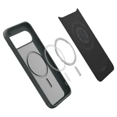 Google Pixel 10 Pro XL skal grön SPIGEN LIQUID AIR MAG MAGSAFE