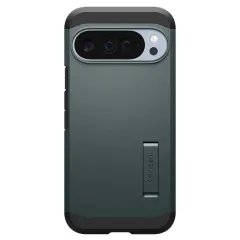 Google Pixel 10 Pro XL skal grön SPIGEN TOUGH ARMOR MAG MAGSAFE