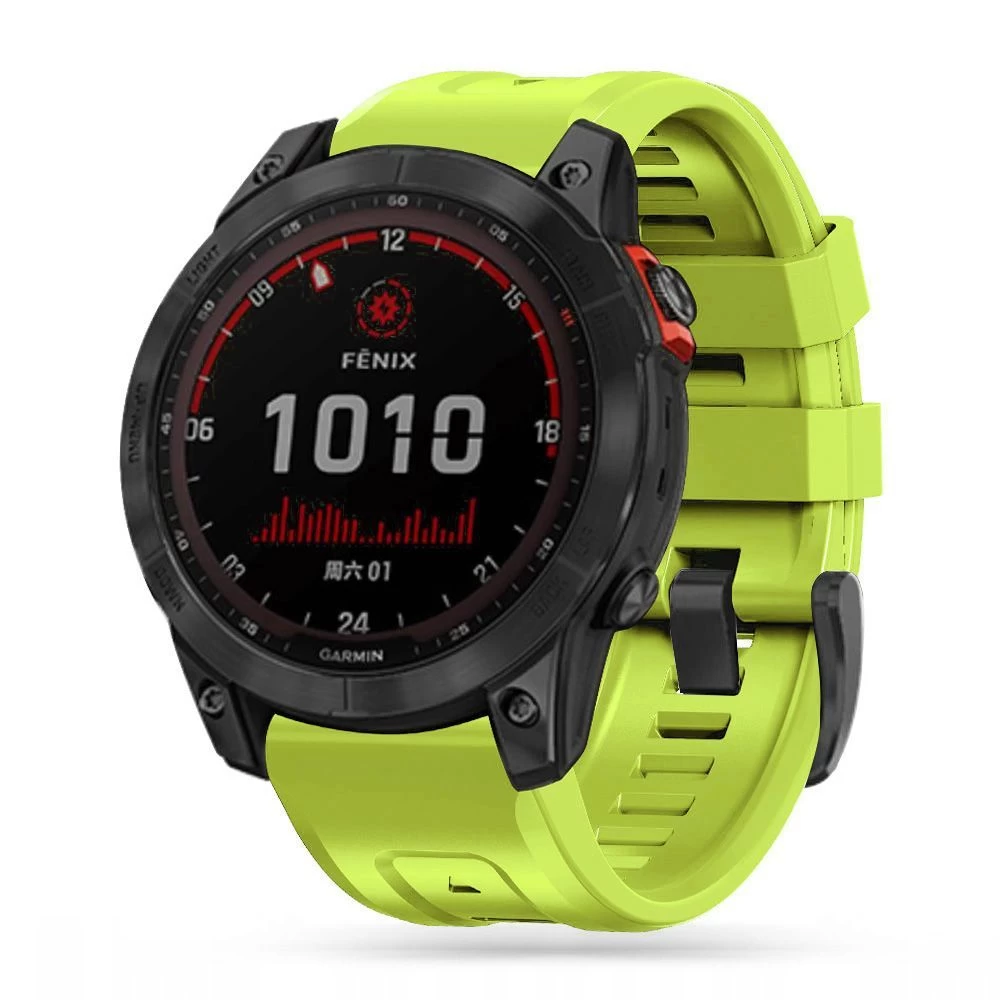 Garmin Fenix 6X / PRO 7X 8 (51 MM) ремень зеленый TECH-PROTECT Iconband 3 5X 3HR PLUS (26mm)