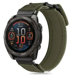 Garmin Fenix 6X / PRO 7X 8 (51 MM) ремень зеленый TECH-PROTECT SCOUT 5X PLUS