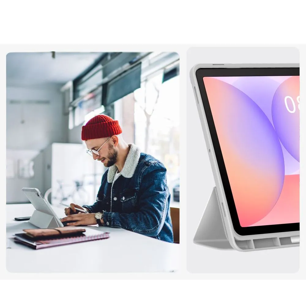 Samsung Galaxy Tab S10 LITE 10.9 tablet skal, fodral grå TECH-PROTECT SC PEN Lite