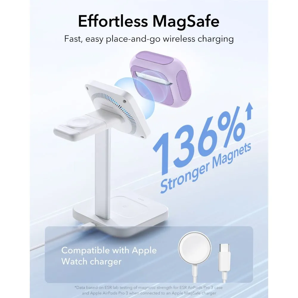 Apple AirPods Pro 3 suojakuori, suojakotelo  ESR ORBIT HALOLOCK MAGSAFE