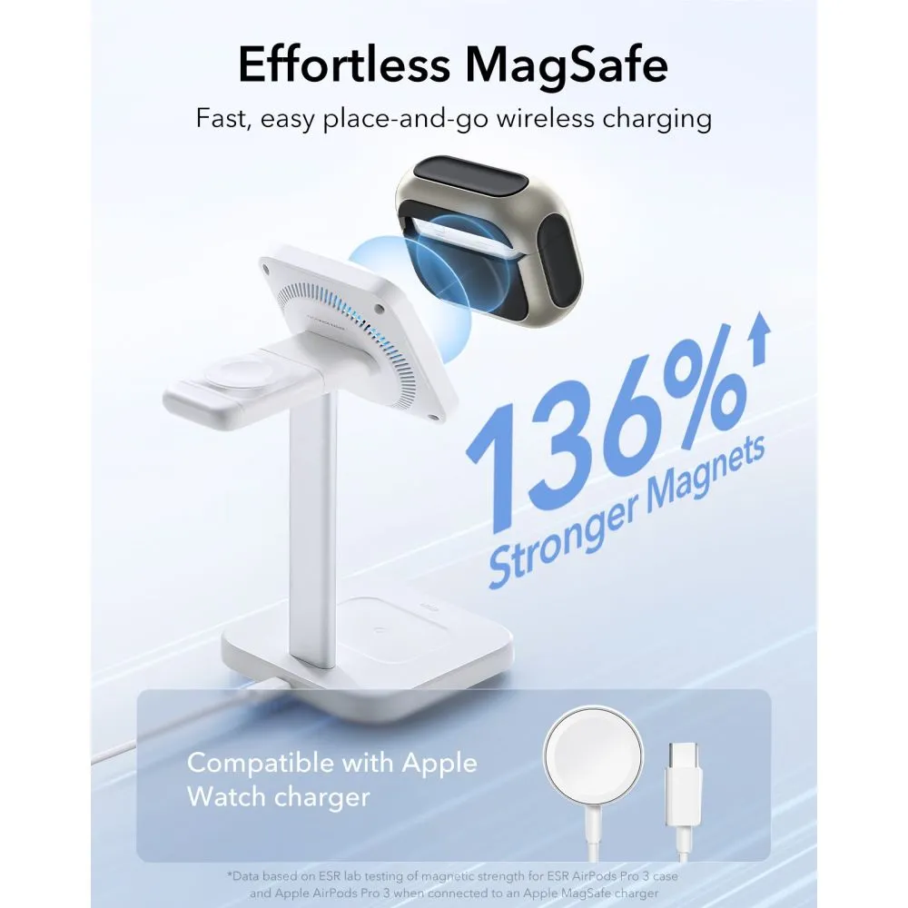 Apple AirPods Pro 3 suojakuori, suojakotelo  ESR ORBIT HALOLOCK MAGSAFE