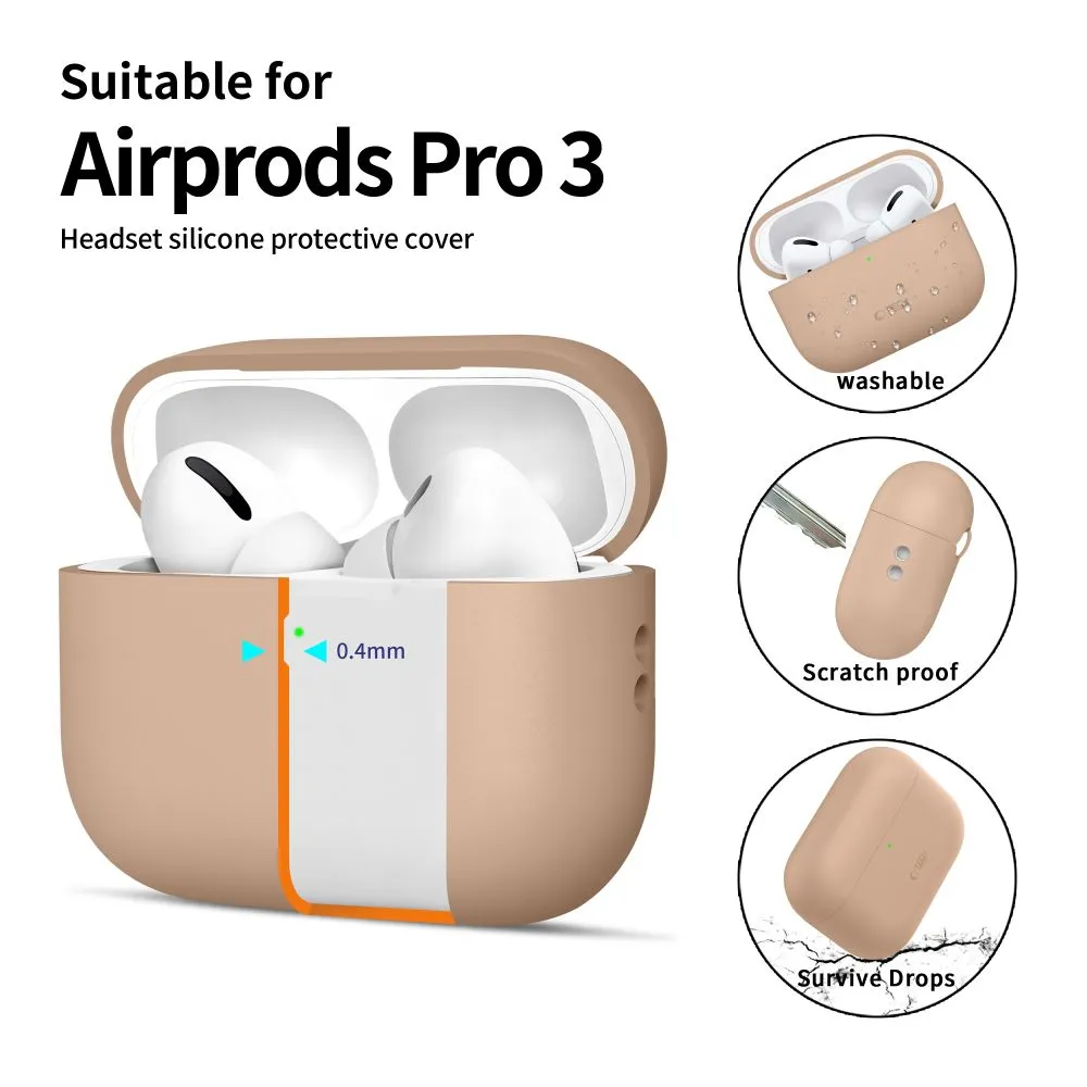 Apple AirPods Pro 3 maciņš  TECH-PROTECT SILICONE