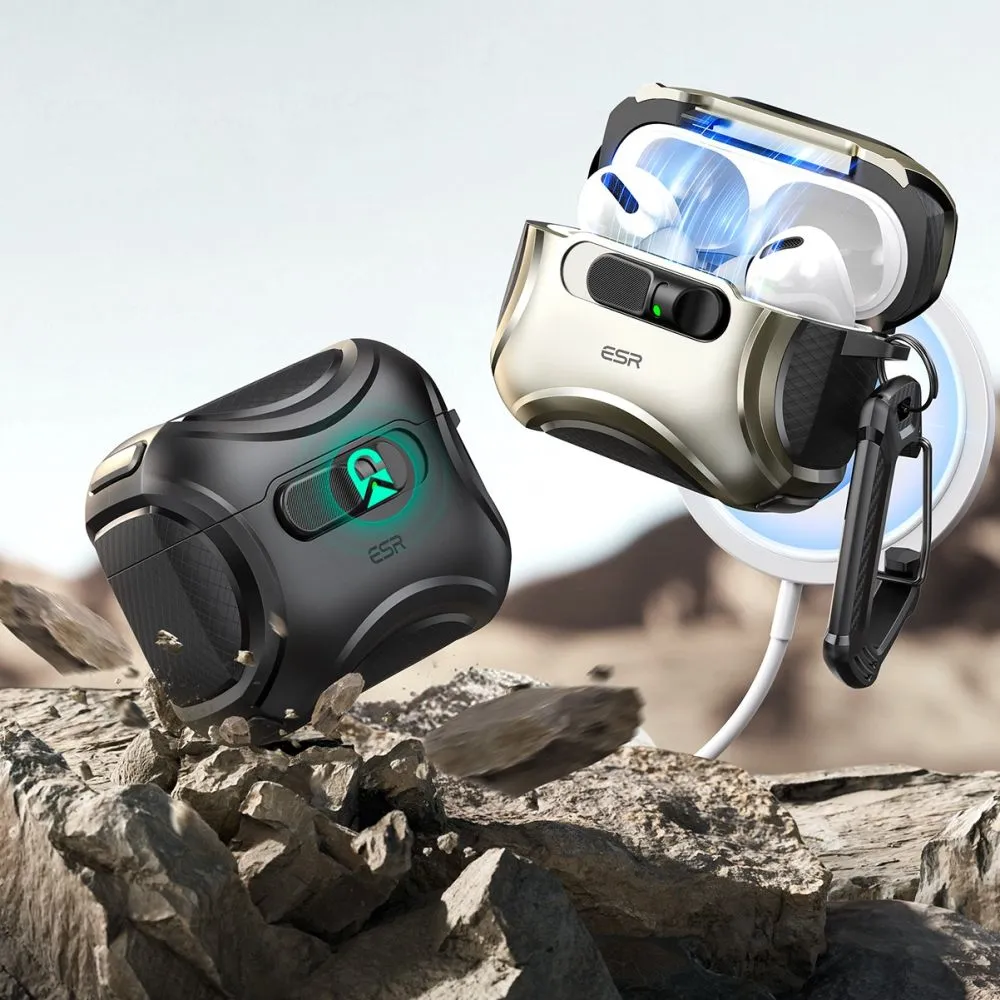 Apple AirPods Pro 3 skal, fodral ESR CYBER FLICKLOCK HALOLOCK MAGSAFE
