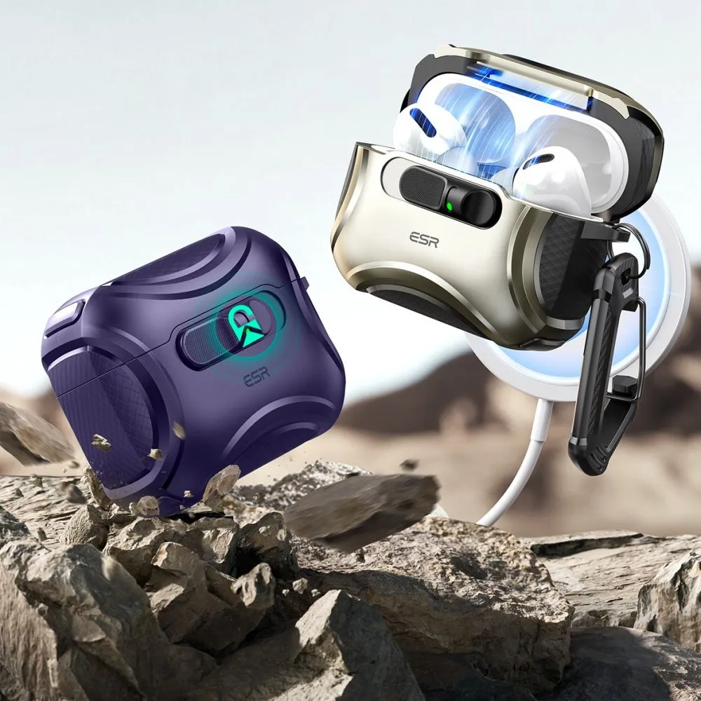 Apple AirPods Pro 3 maciņš  ESR CYBER FLICKLOCK HALOLOCK MAGSAFE