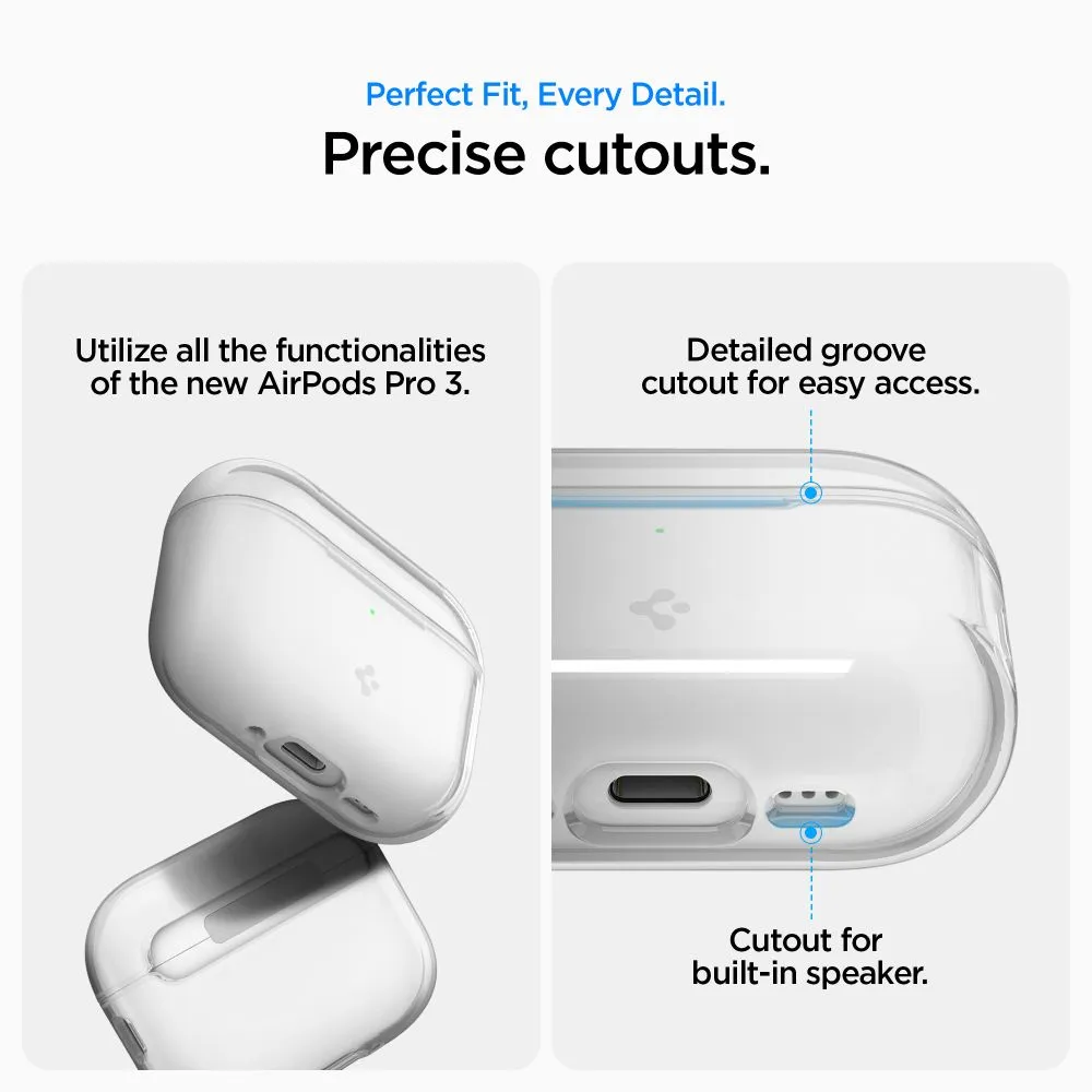 Apple AirPods Pro 3 чехол для телефона прозрачный SPIGEN LIQUID CRYSTAL