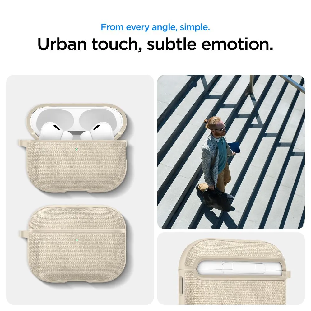 Apple AirPods Pro 3 telefono dėklas baltas SPIGEN URBAN FIT
