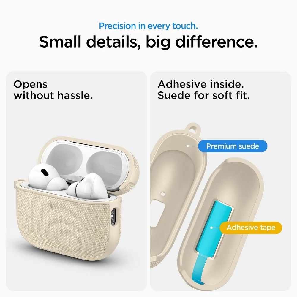 Apple AirPods Pro 3 telefono dėklas baltas SPIGEN URBAN FIT