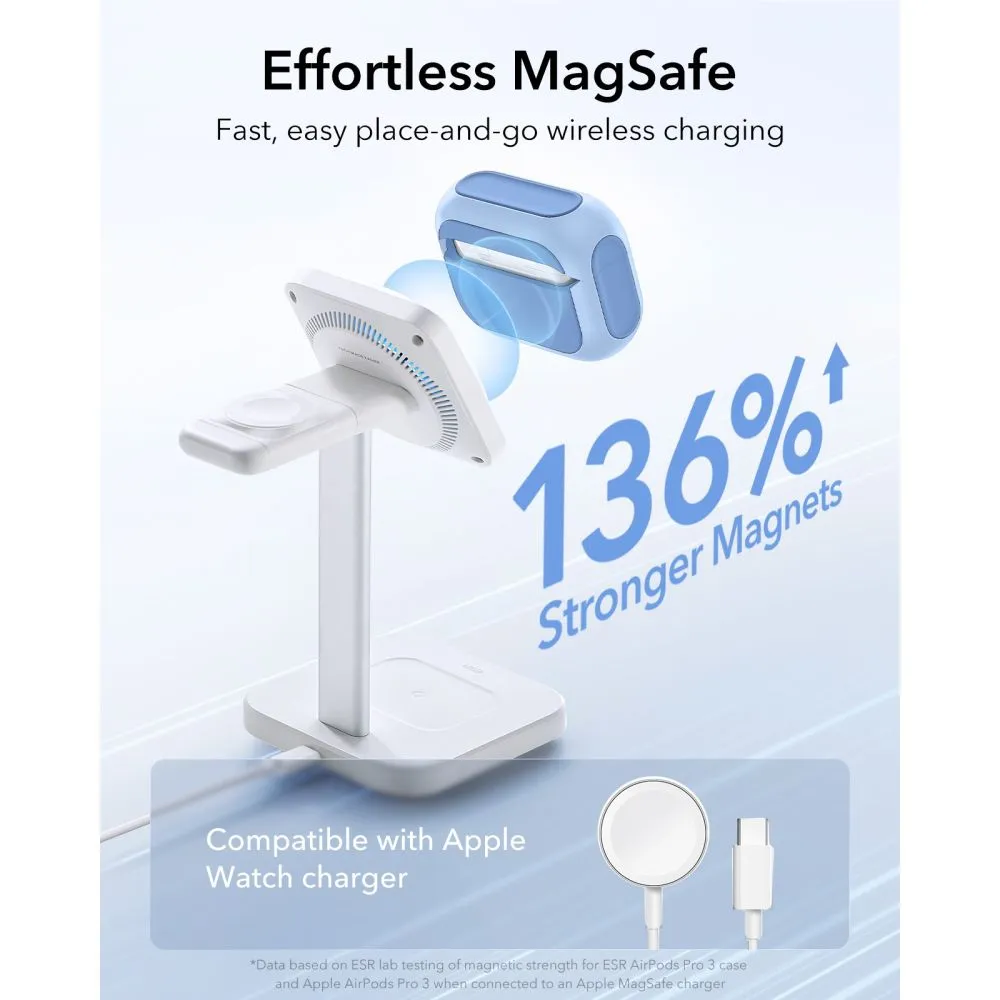 Apple AirPods Pro 3 dėklas mėlyna ESR ORBIT HALOLOCK MAGSAFE