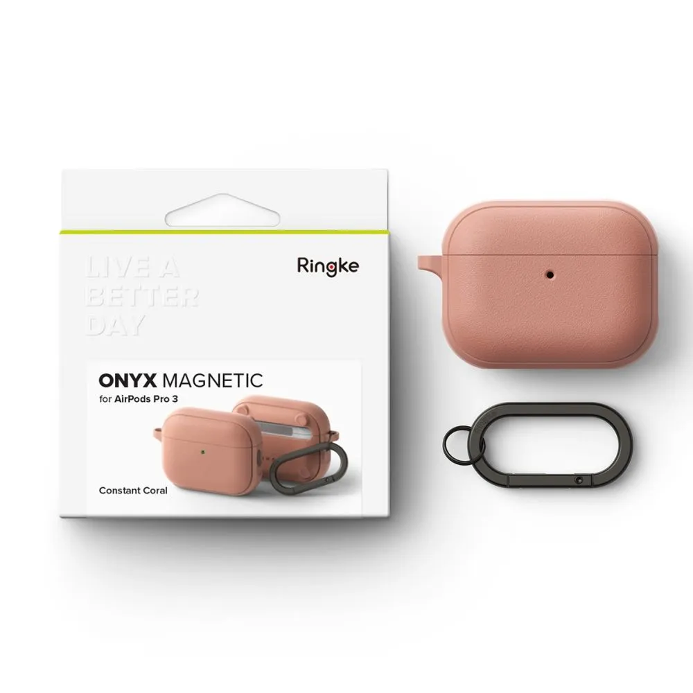 Apple AirPods Pro 3 suojakuori, suojakotelo  RINGKE ONYX MAGNETIC MAGSAFE