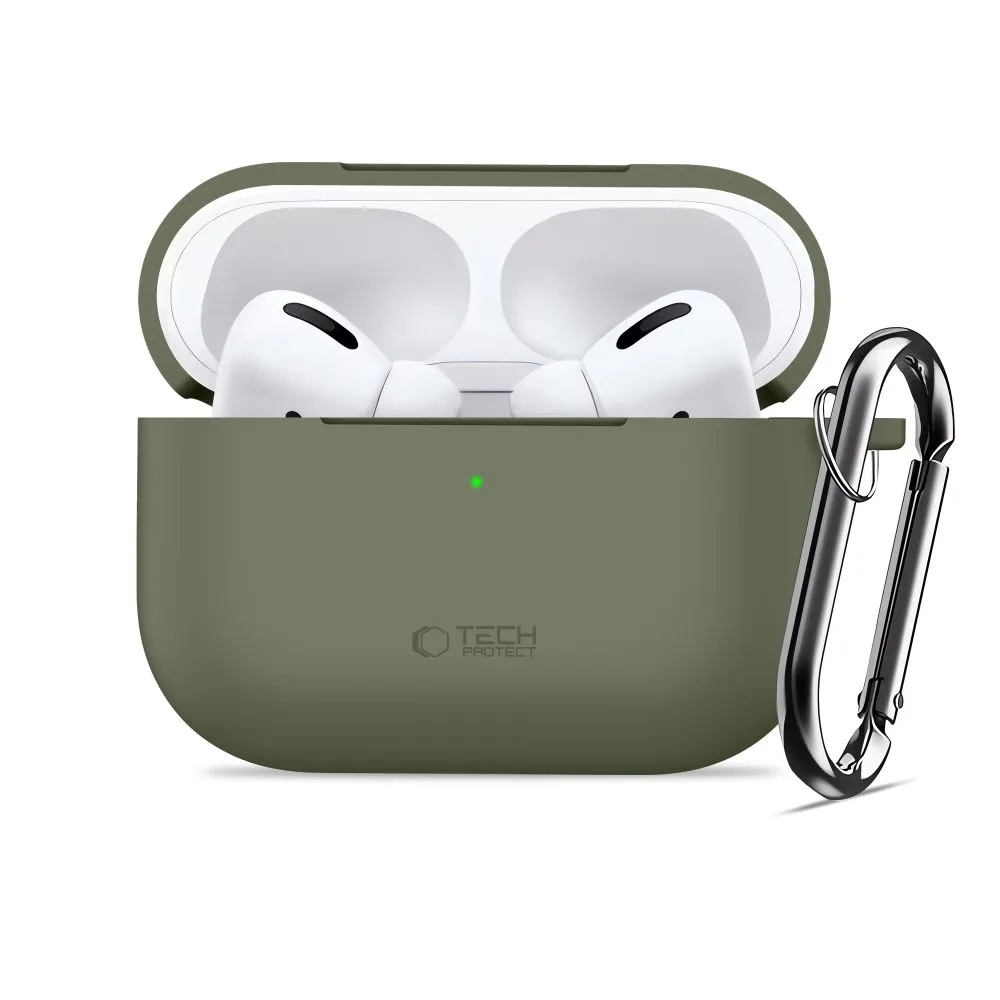 Apple AirPods Pro 3 suojakuori, suojakotelo  TECH-PROTECT SILICONE HOOK